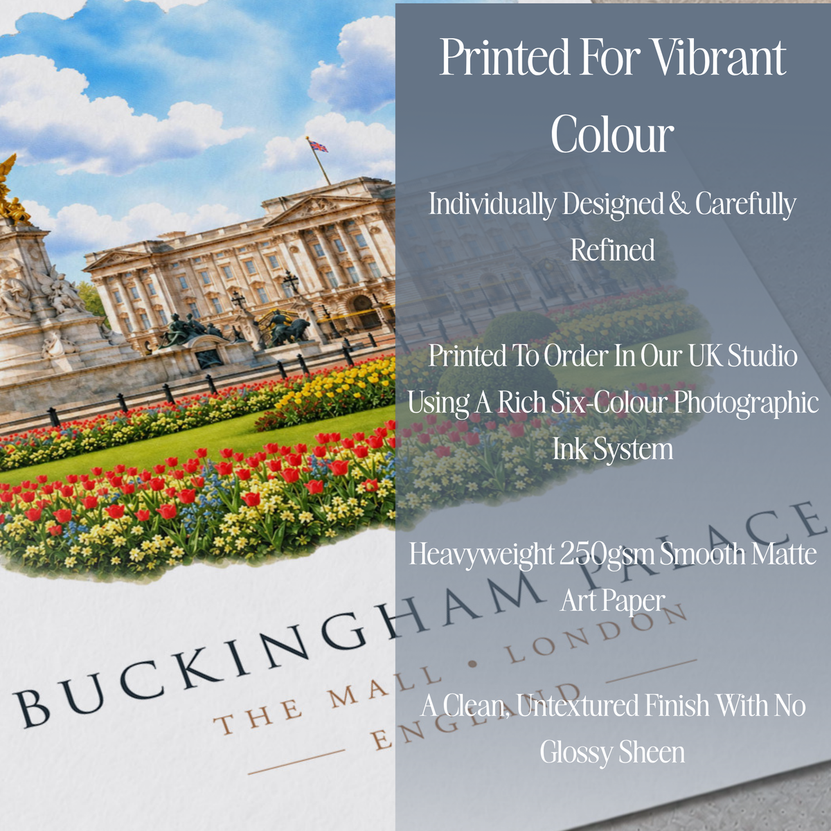 London Collection - Six Vibrant Watercolour Artworks